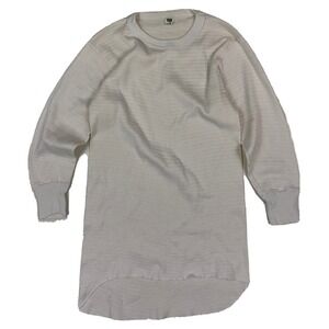 Made In USA VTG 1970s‎ 1980s Hanes Green Tag Thermal Long John UnderShirt Large